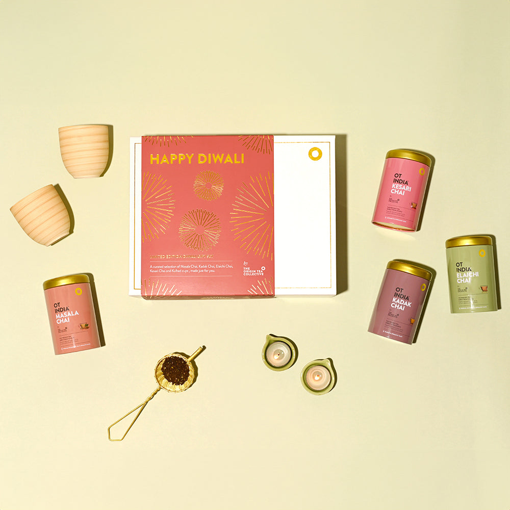 OT INDIA Kadak Chai, Kesari Chai, Elaichi Chai and Masala Chai Tea